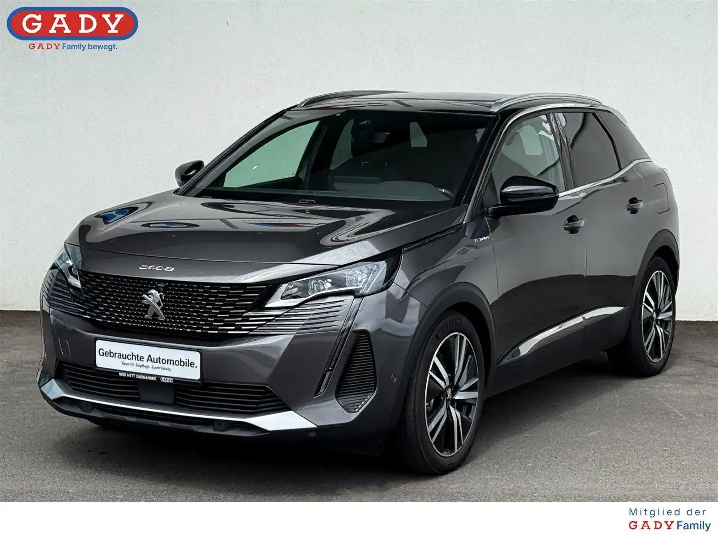 Peugeot 3008 Hybrid 300 e-EAT8 GT Pack Grey - 1