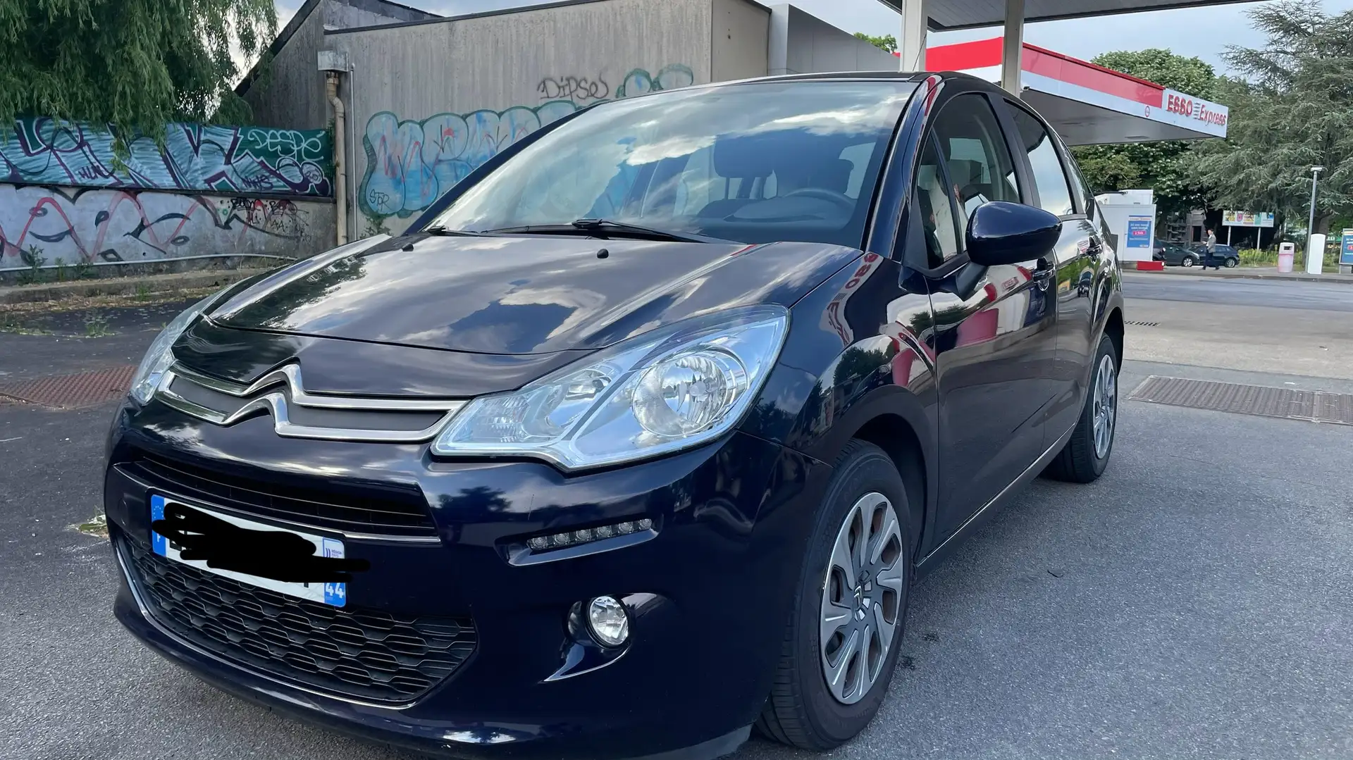Citroen C3 C3 PureTech 82Confort Bleu - 1
