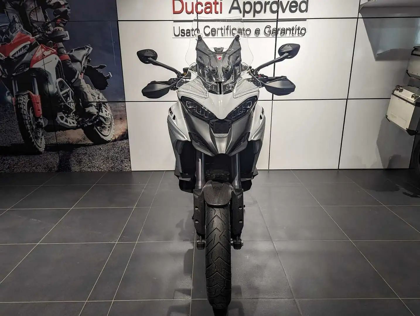 Ducati Multistrada V4 S FULL ICEBERG WHITE SPOKED WHEELS 2022 Bianco - 2