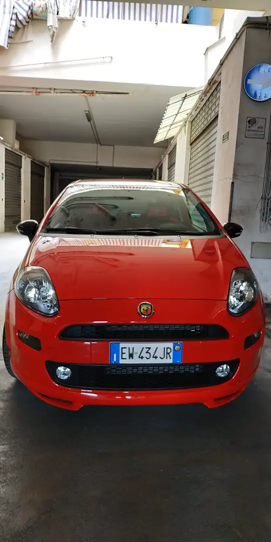 Fiat Punto Punto III 2012 3p 1.2 Lounge E6 Rosso - 1