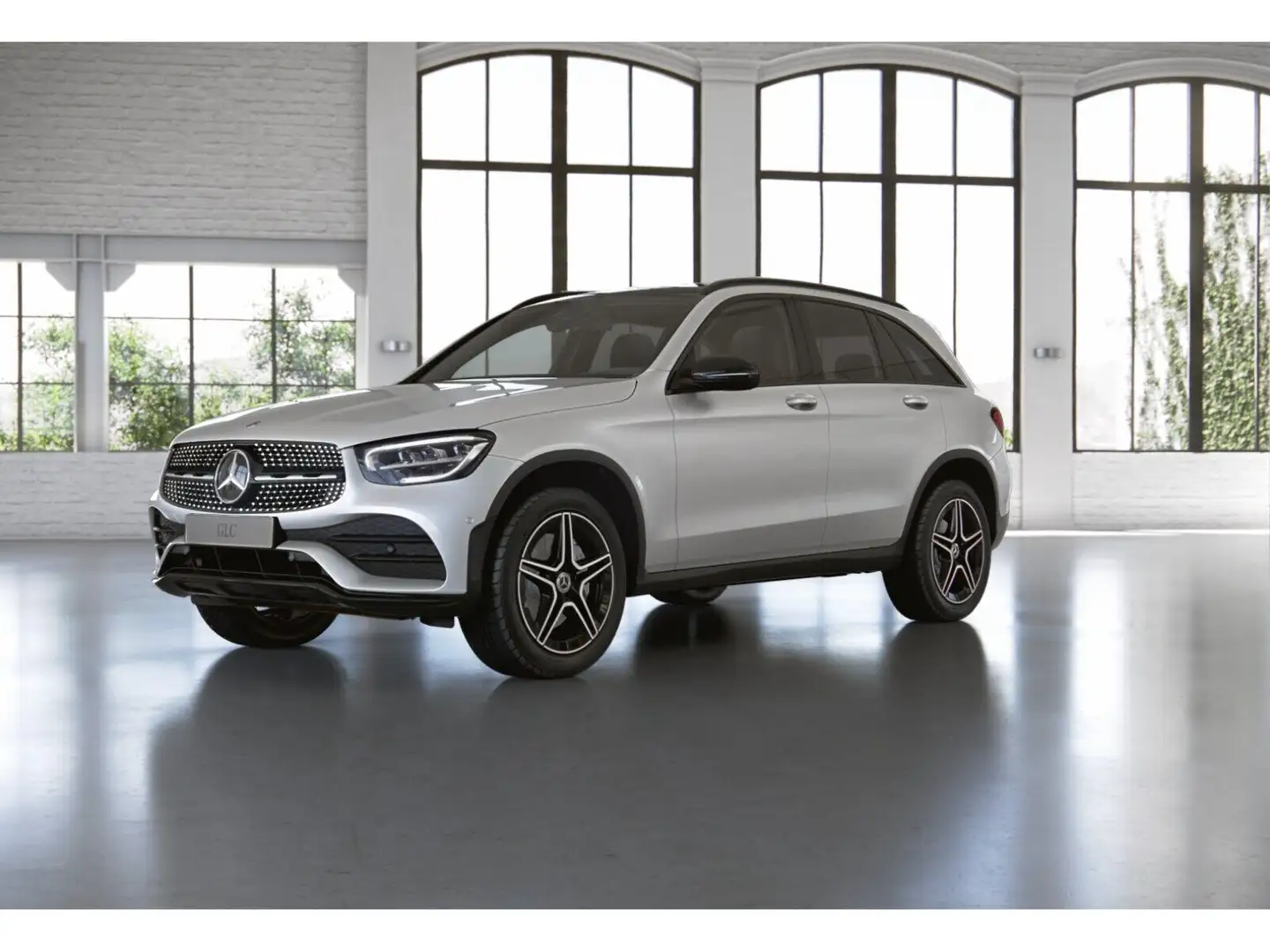 Mercedes-Benz GLC 300 de 4M AMG - Panorama - AHK - Distronic Weiß - 2