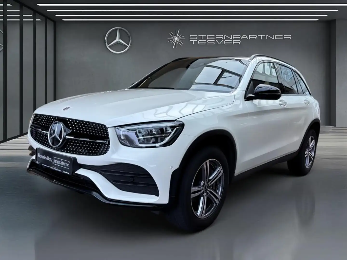 Mercedes-Benz GLC 300 de 4M AMG - Panorama - AHK - Distronic Blanc - 1