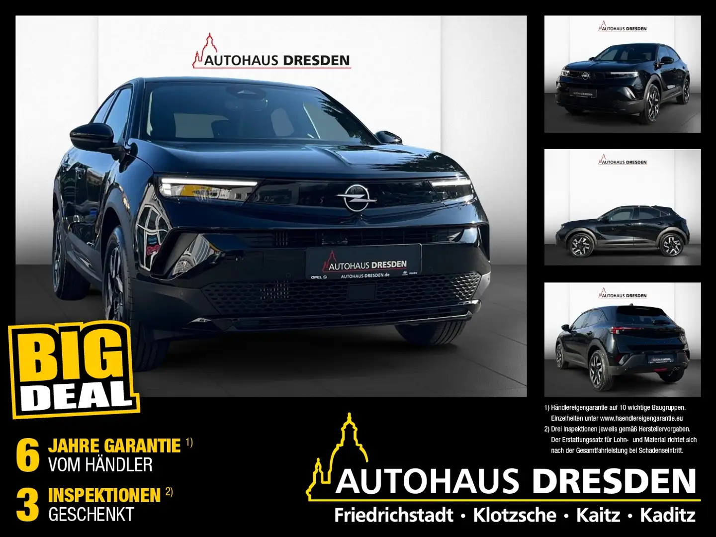 Opel Mokka 1.2 Turbo FLA LM KAM LED W-Paket Schwarz - 1