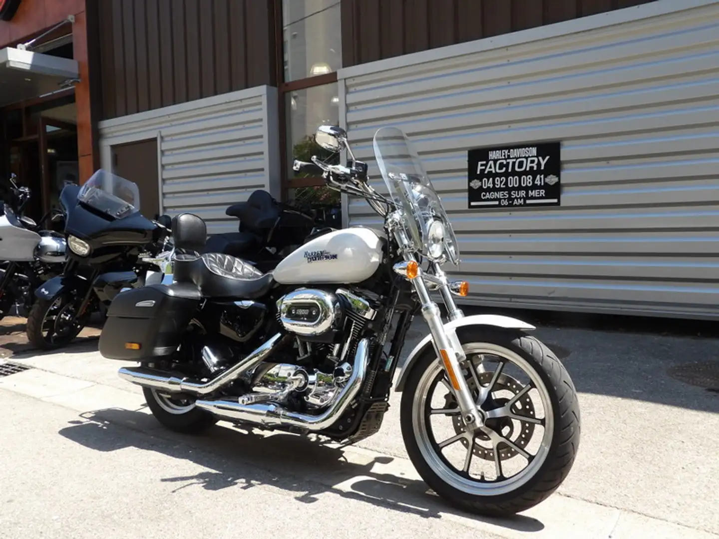 Harley-Davidson Sportster Blanc - 2