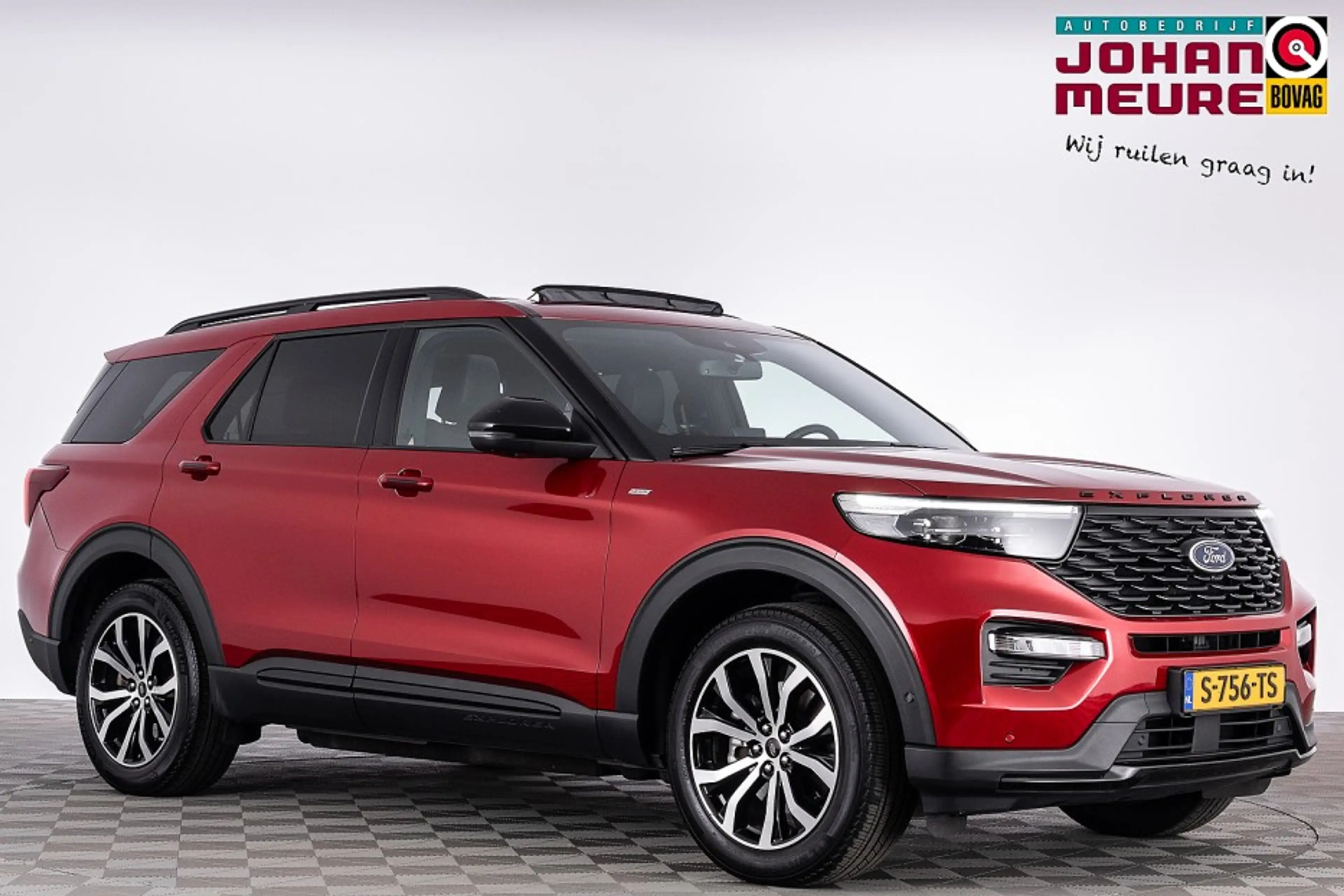 Ford Explorer 3.0 V6 Ecoboost PHEV ST-Line | 7-Persoons | PANORA