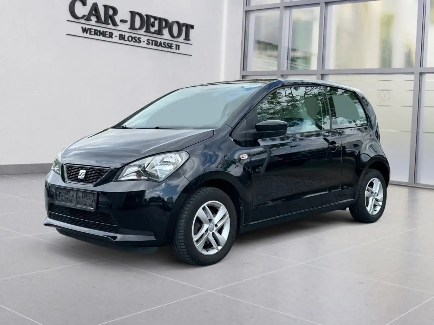 SEAT Mii Style Salsa*KLIMA*E-PAKET*ALLWETTER*TÜV NEU* Schwarz - 1