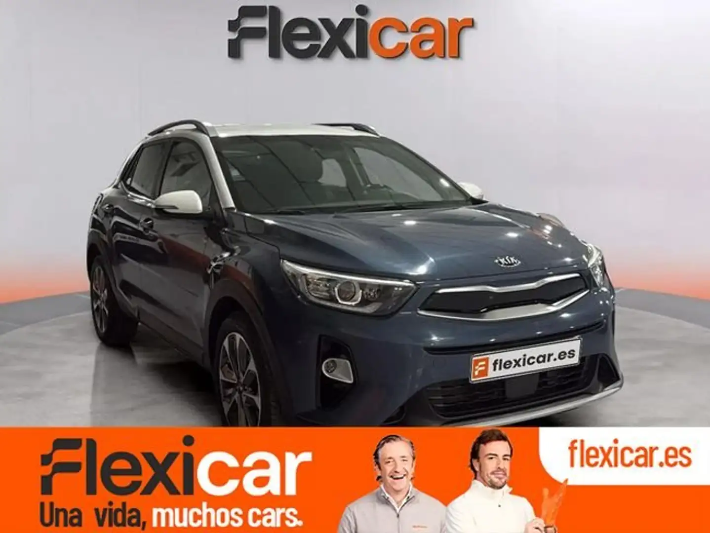 Kia Stonic 1.0 T-GDi 88kW (120CV) Black Edition Bleu - 1