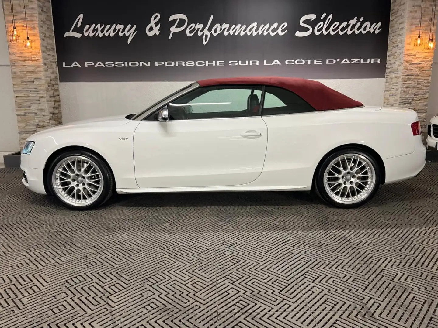 Audi Cabriolet Quattro 3.0 V6 TFSI 333ch S-tronic - 98000km - Cap Alb - 2