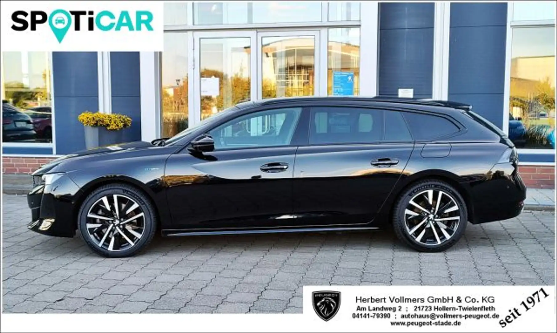 Peugeot 508 SW Hybrid 225 e-EAT8 GT, Pano, Massage, SHZ Schwarz - 2