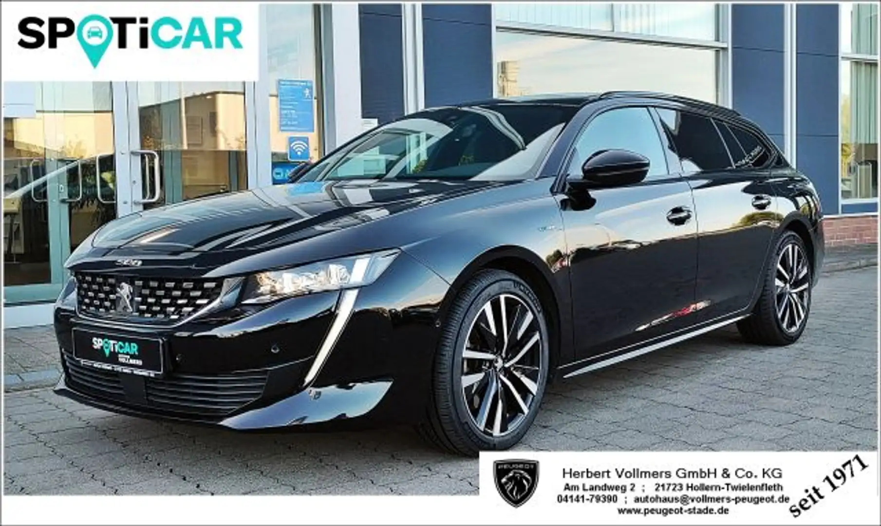Peugeot 508 SW Hybrid 225 e-EAT8 GT, Pano, Massage, SHZ Schwarz - 1
