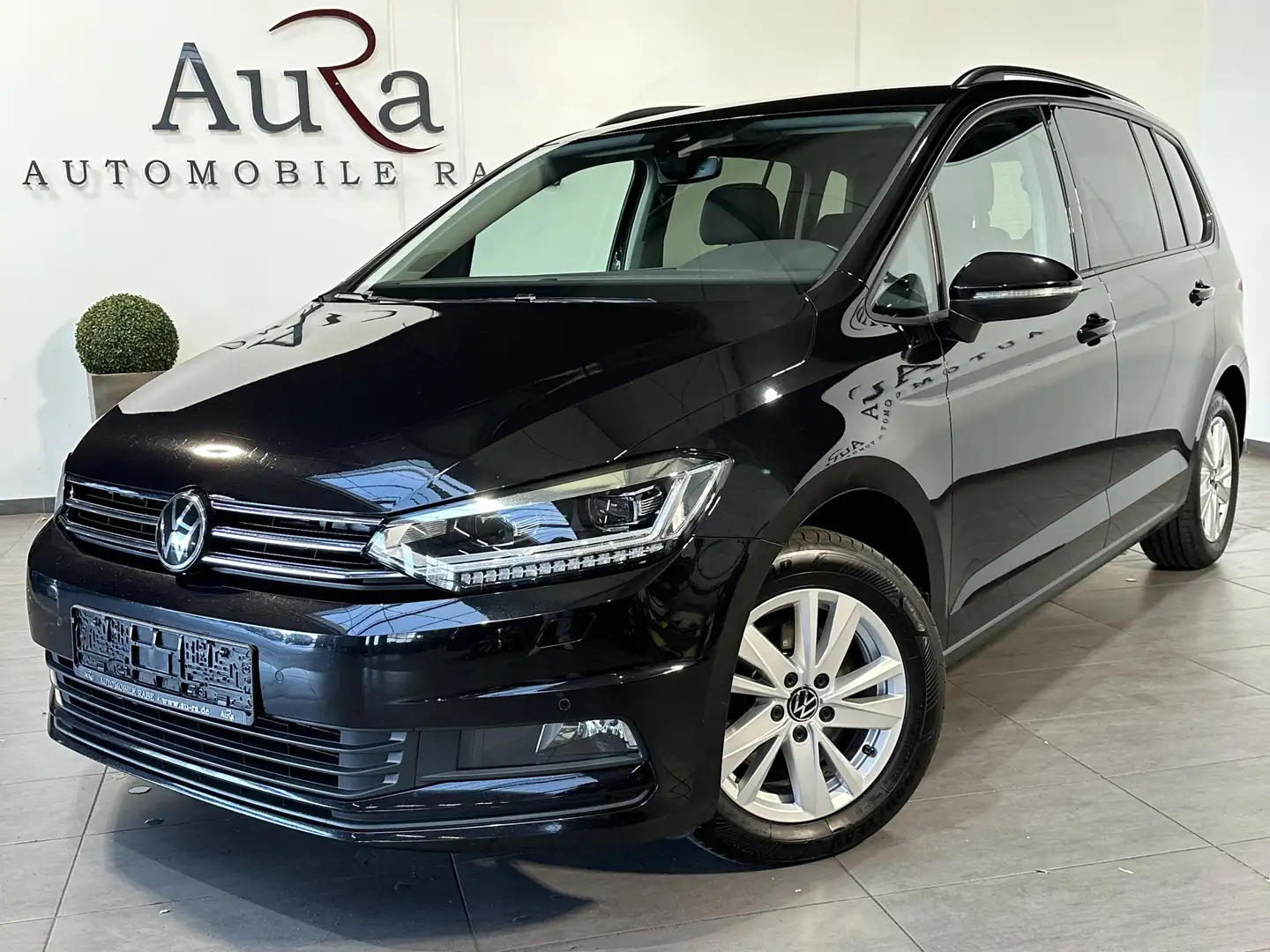 Volkswagen Touran 2.0 TDI DSG Comfortline NAV+LED+AHK+KAM Fekete - 2
