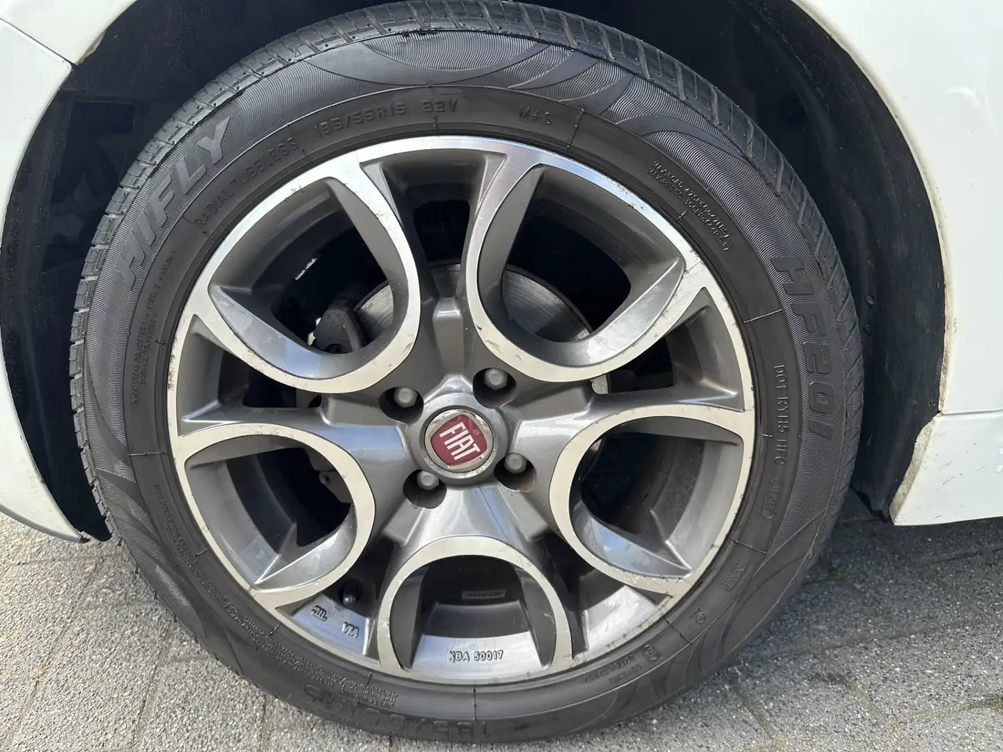 Fiat 500 1.2 Lounge Blanc - 2