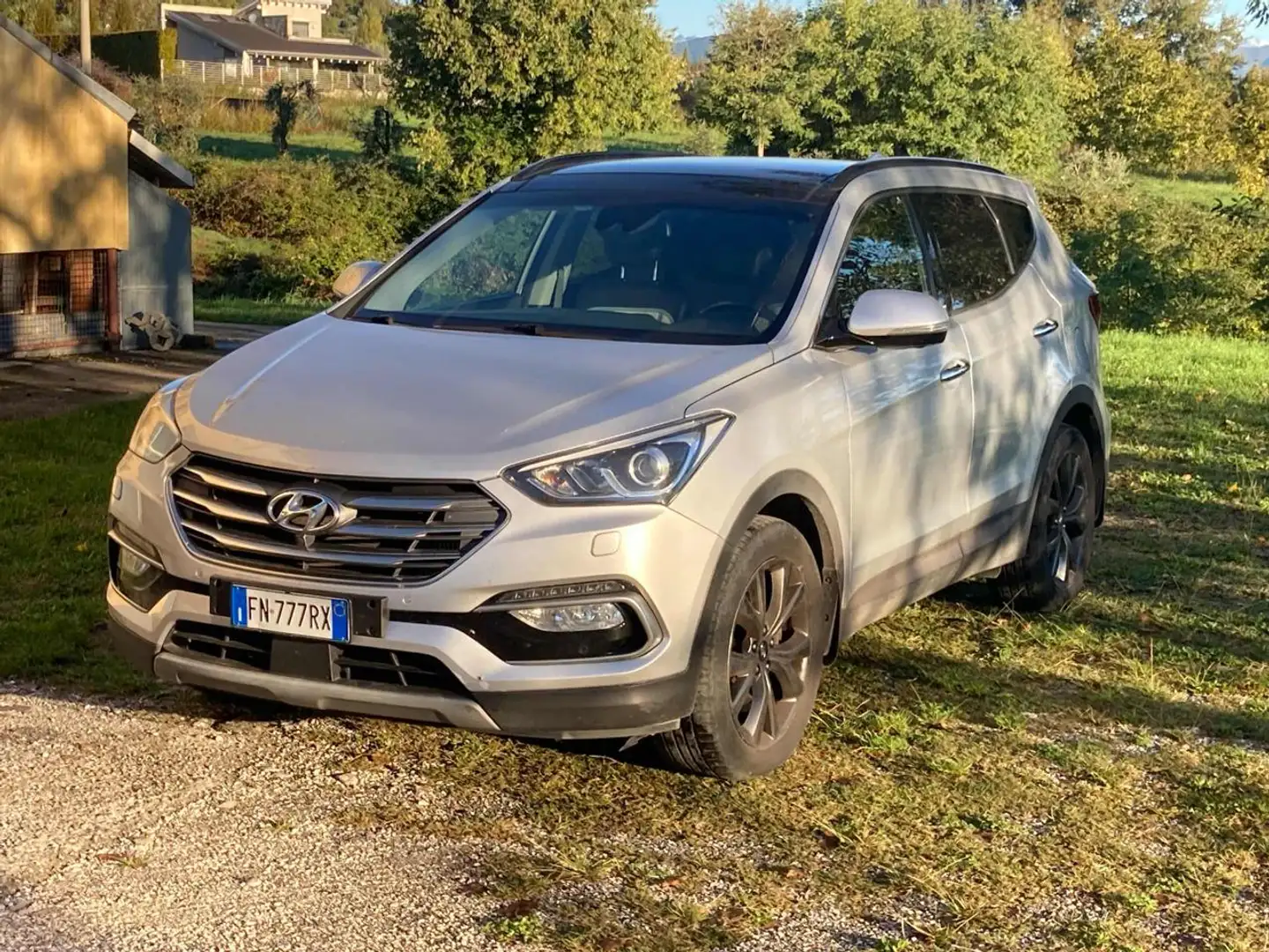 Hyundai SANTA FE 2.2 CRDi 4WD A/T 7 posti Comfort Gris - 1