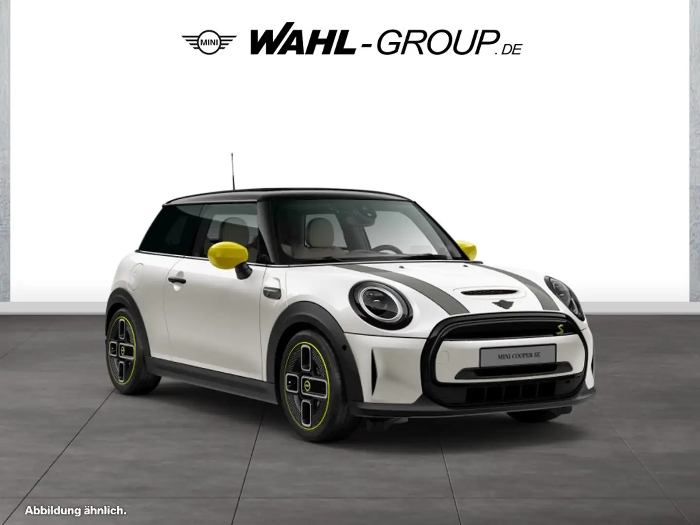 MINI Cooper SE ELECTRIC TRIM NAVI PANO RFK LED HUD GRA HIFI HK Weiß - 1