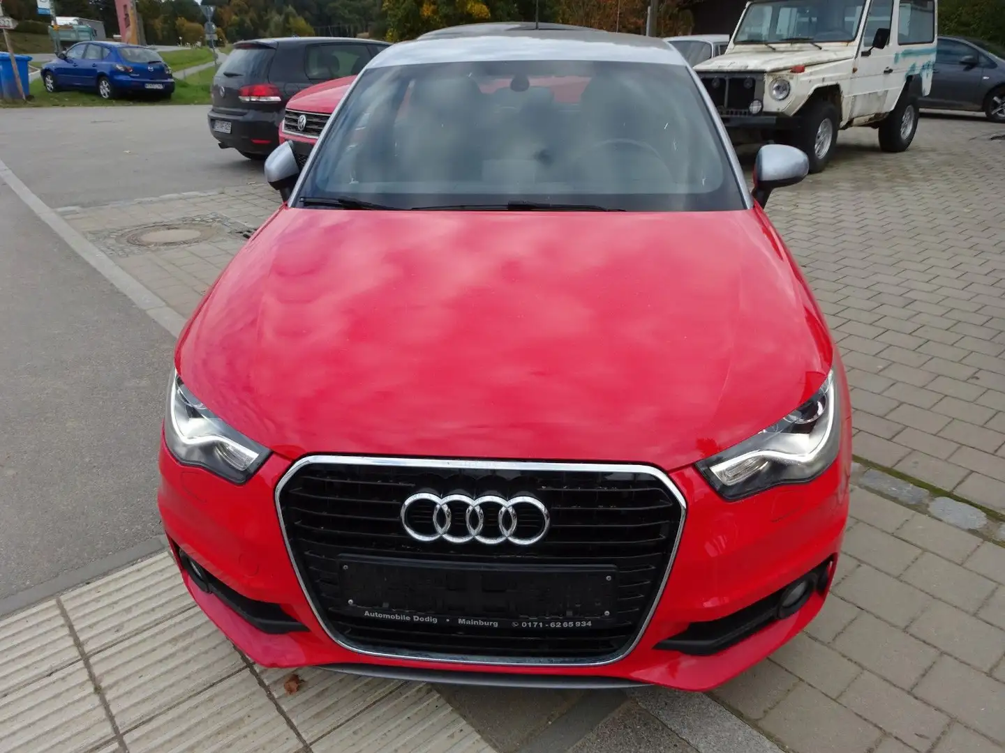 Audi A1 Sportback S line/Sportpaket/Euro 5 Rot - 1