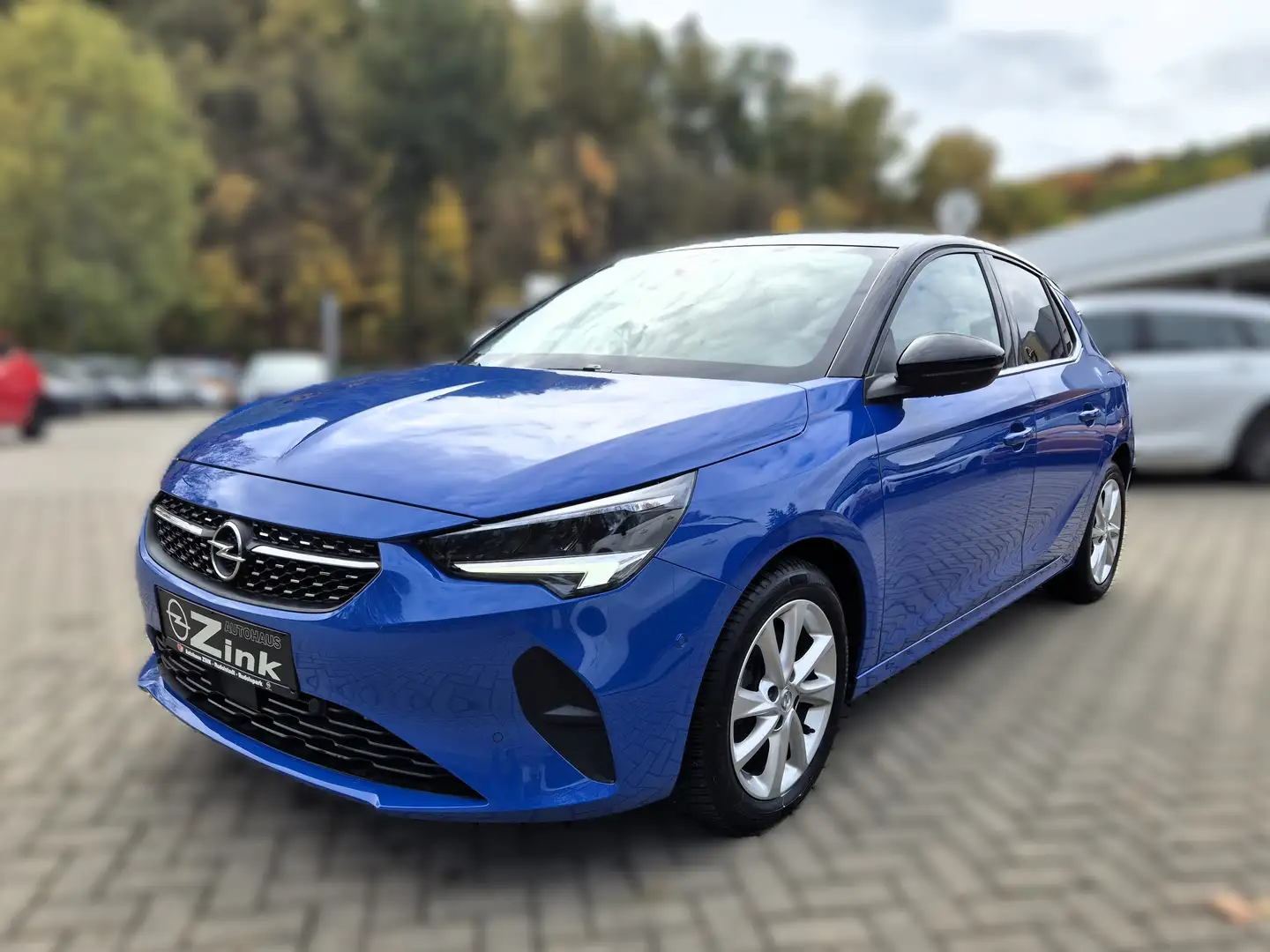 Opel Corsa Elegance Automatik LED Shz IntelliLink PDC Bleu - 2