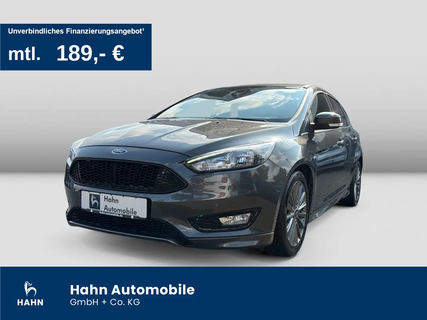 Ford Focus 1.5 EcoBoost ST-Line Aut. PDC/h GRA Gris - 1