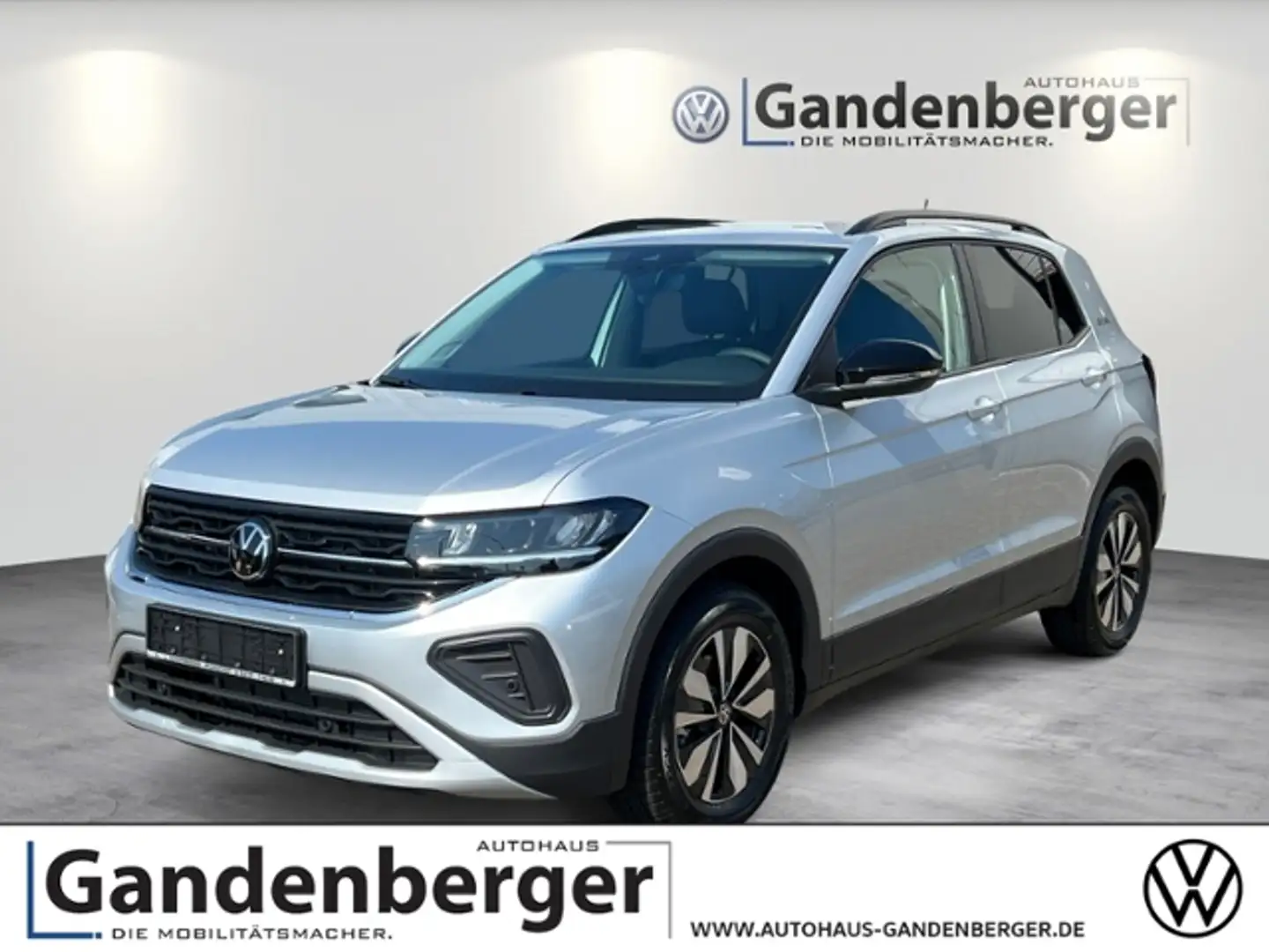 Volkswagen T-Cross Goal 1.5 TSI 150 PS 7-Gang-DSG Silber - 1