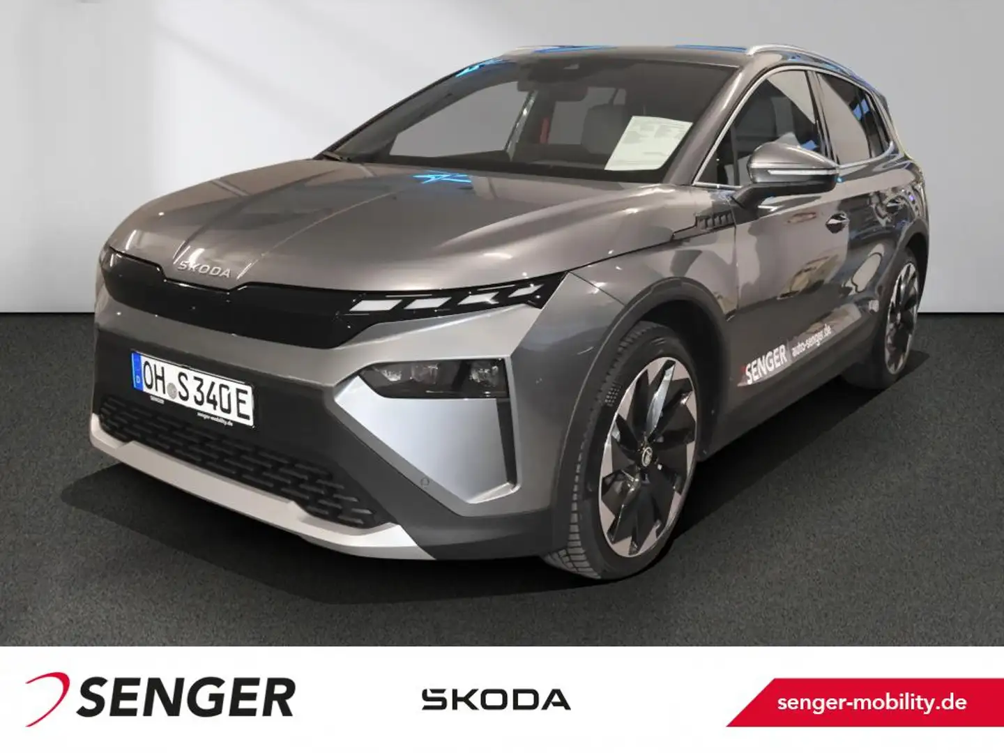 Skoda Elroq 85 Lodge Memory Matrix-LED Navi 4x Sitzh. Grau - 1
