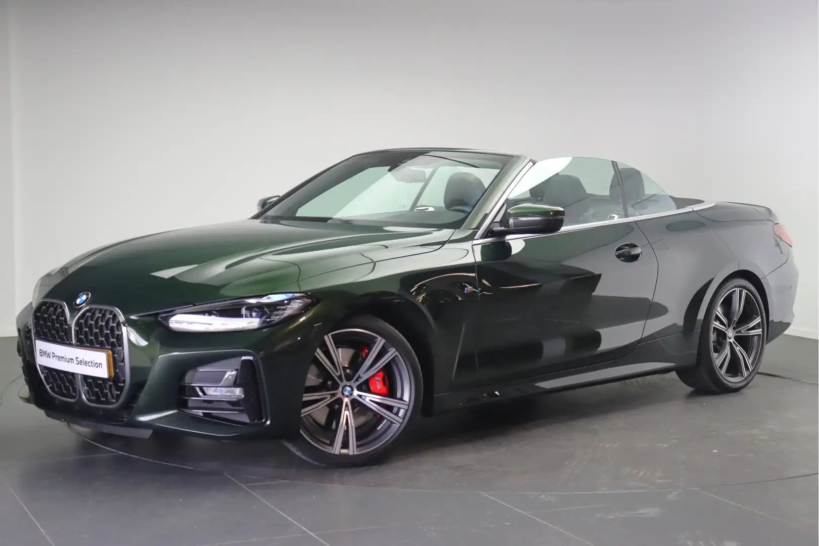 BMW 420 4 Serie Cabrio 420i High Executive M Sport Automaa Grün - 2