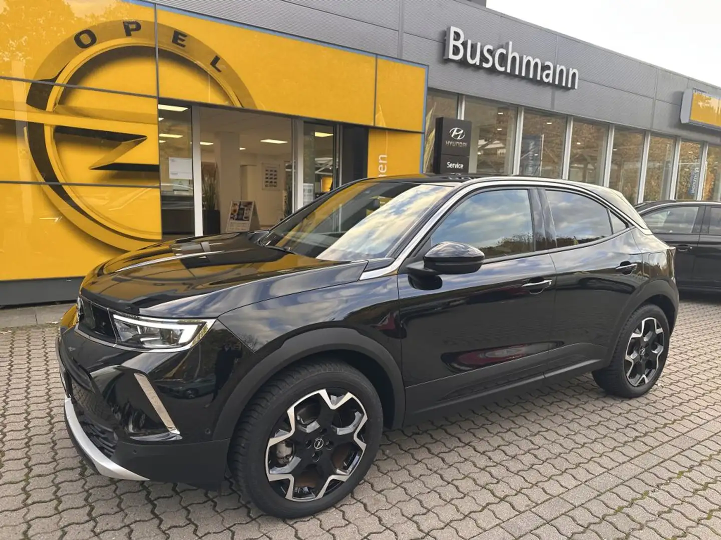Opel Mokka-E Ultimate +11KW OBC+NAVI+SOH 98%+ Schwarz - 1