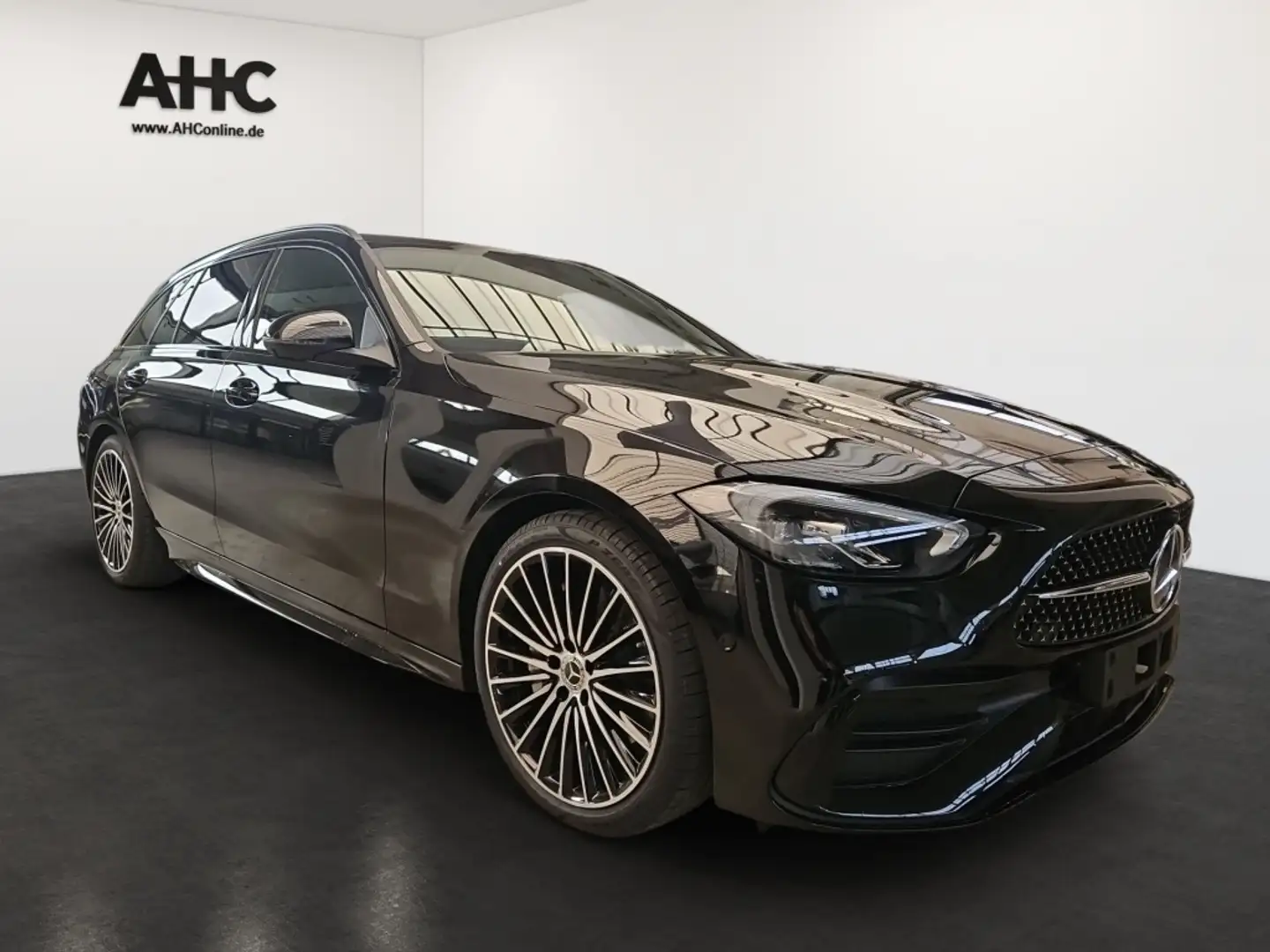 Mercedes-Benz C 180 T-Modell +EDITION-AMG+NIGHT+AHK+WINTER+360+ Schwarz - 2