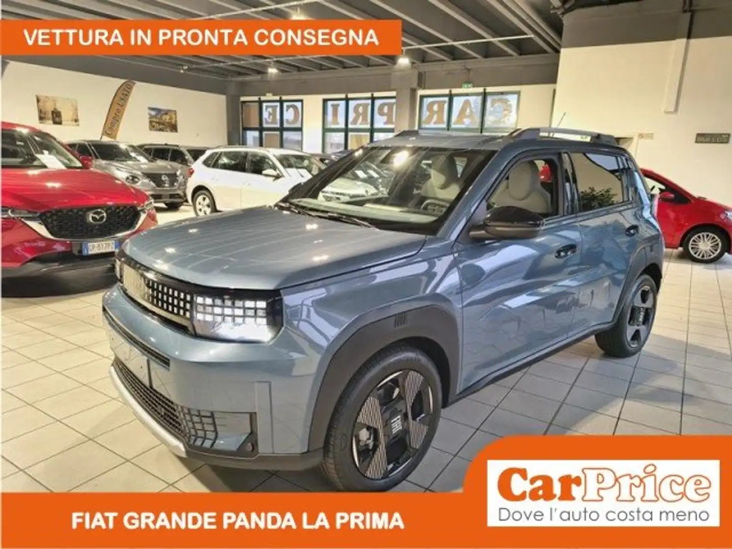 Fiat Grande Panda 1.2 110CV MHEV Aut. La PRIMA Bleu - 1