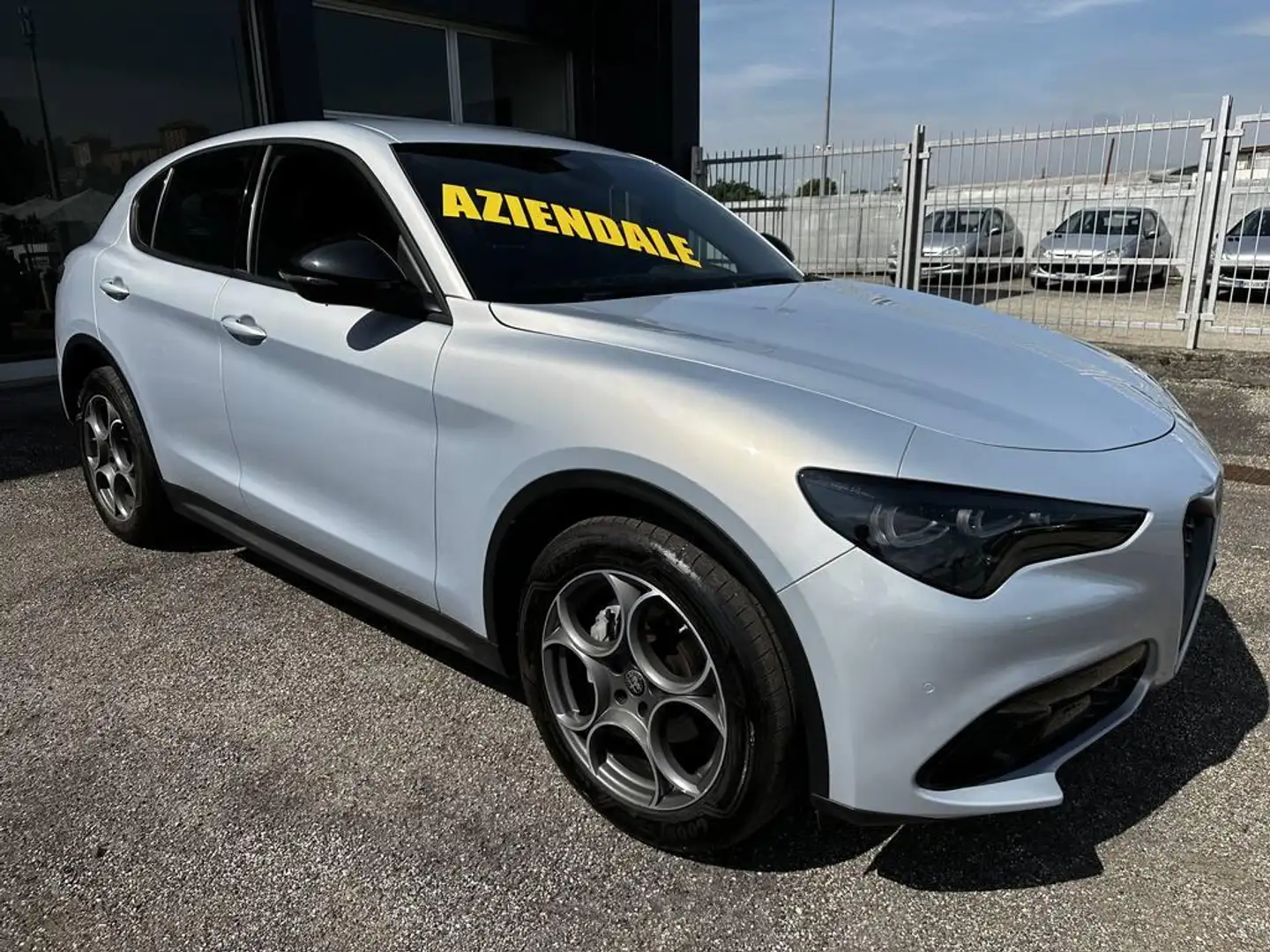 Alfa Romeo Stelvio 2.2 t Sprint rwd 160cv auto Fehér - 2