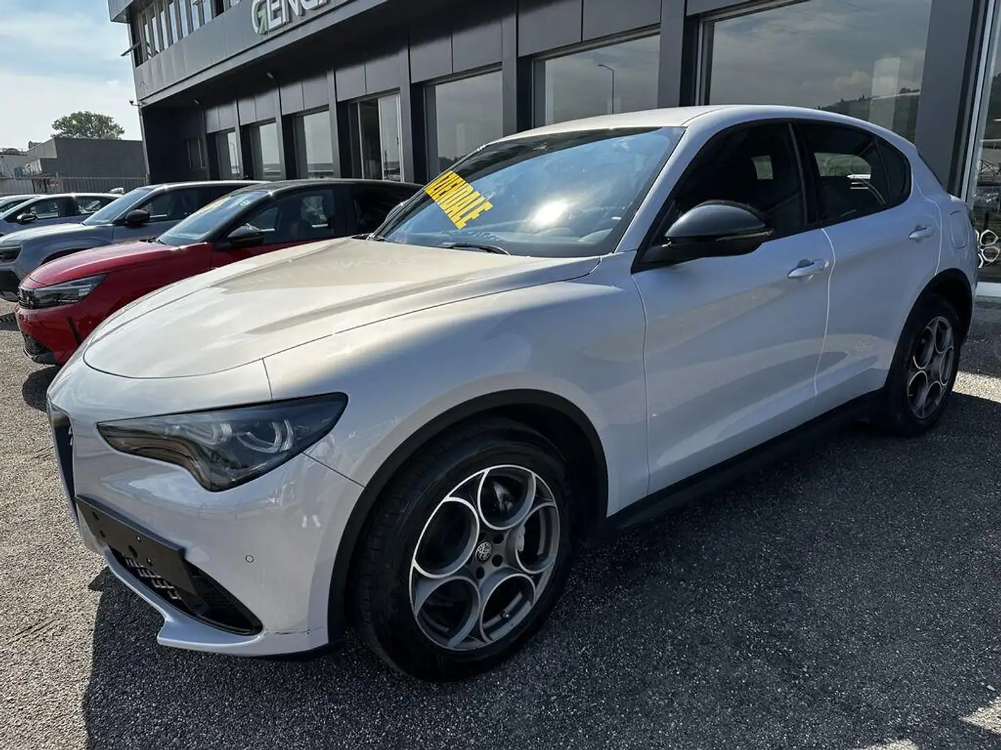 Alfa Romeo Stelvio 2.2 t Sprint rwd 160cv auto Fehér - 1