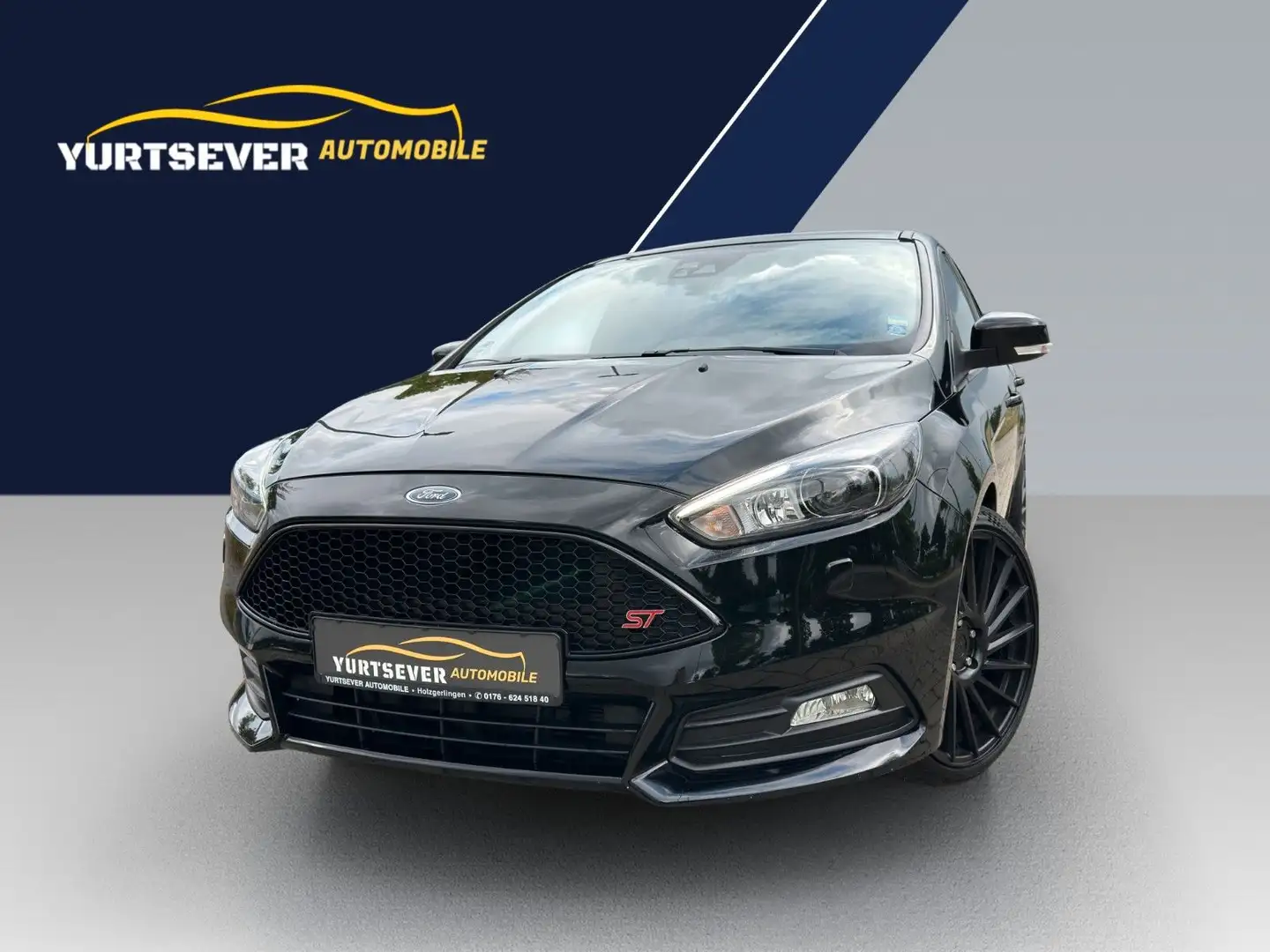 Ford Focus Lim. ST*PDC*LED*SHZ*CARPLAY*ALU*NAVI*KLIMA Schwarz - 1