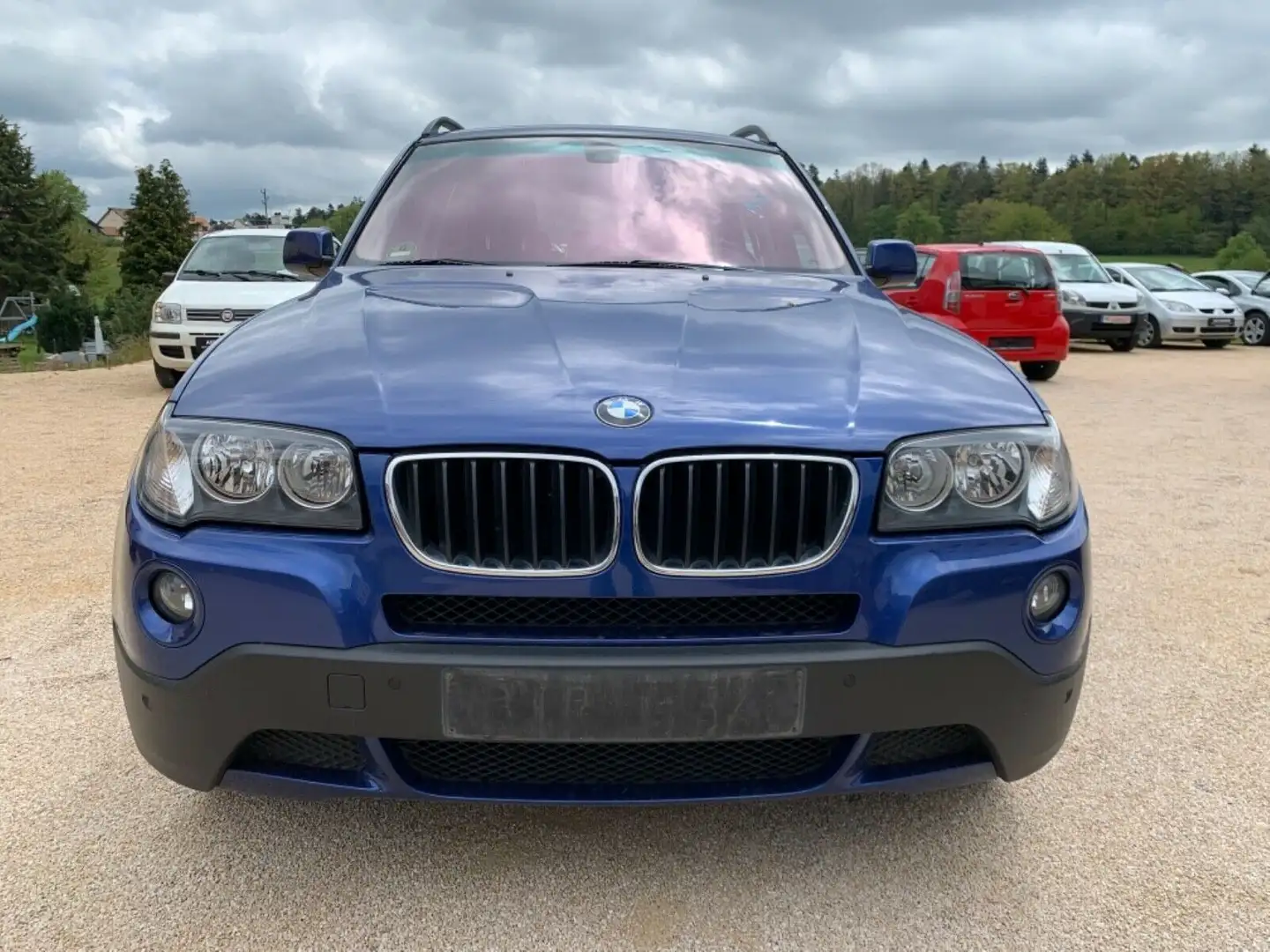 BMW X3 2.0i 4x4 ALLRAD LEDER 2 HAND Blau - 2