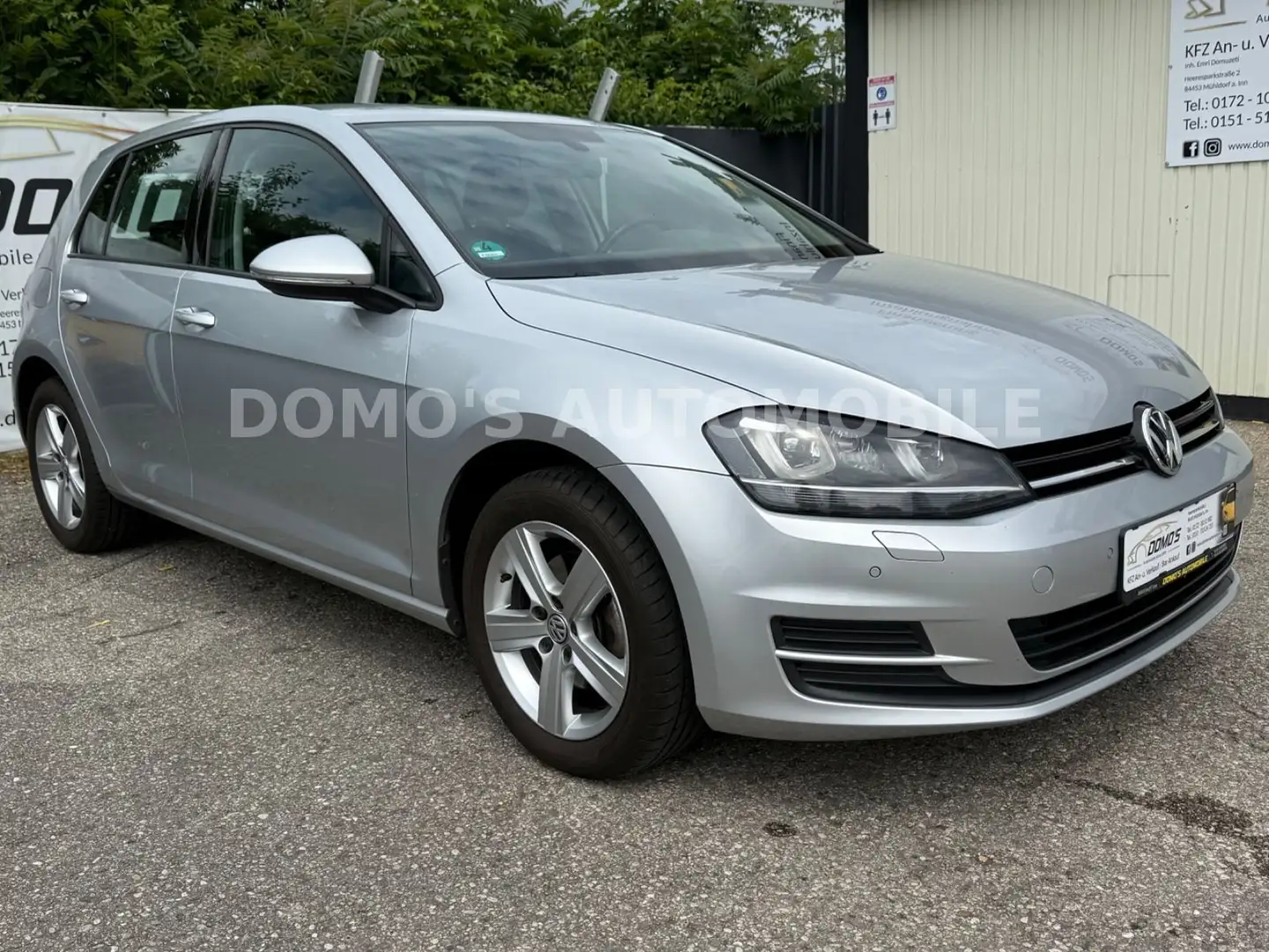 Volkswagen Golf VII Lim. Comfortline BMT 1.HAND VW-Service Zilver - 1
