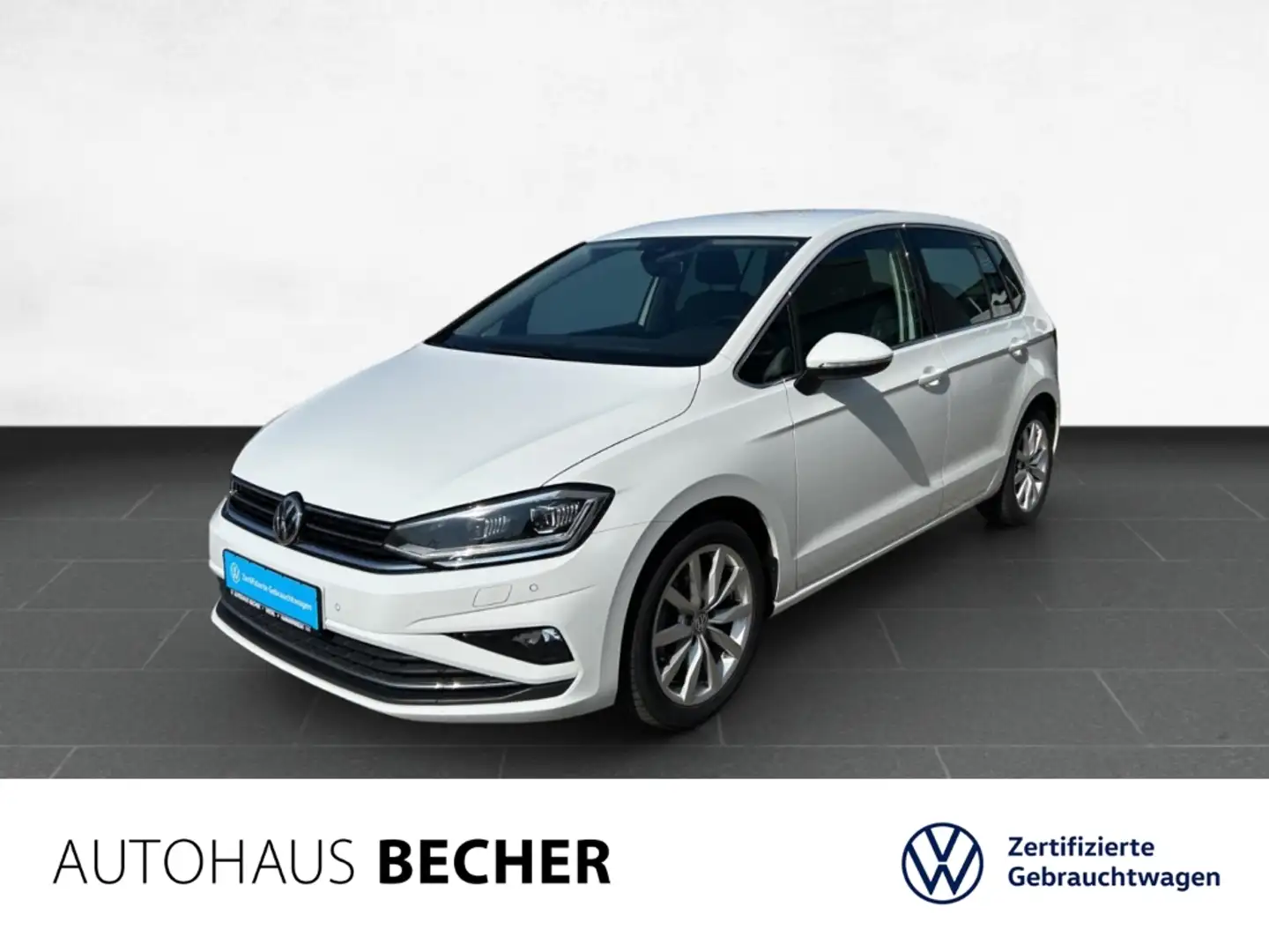 Volkswagen Golf Sportsvan 1.5 TSI Highline /AHK/Navi/LED Weiß - 1