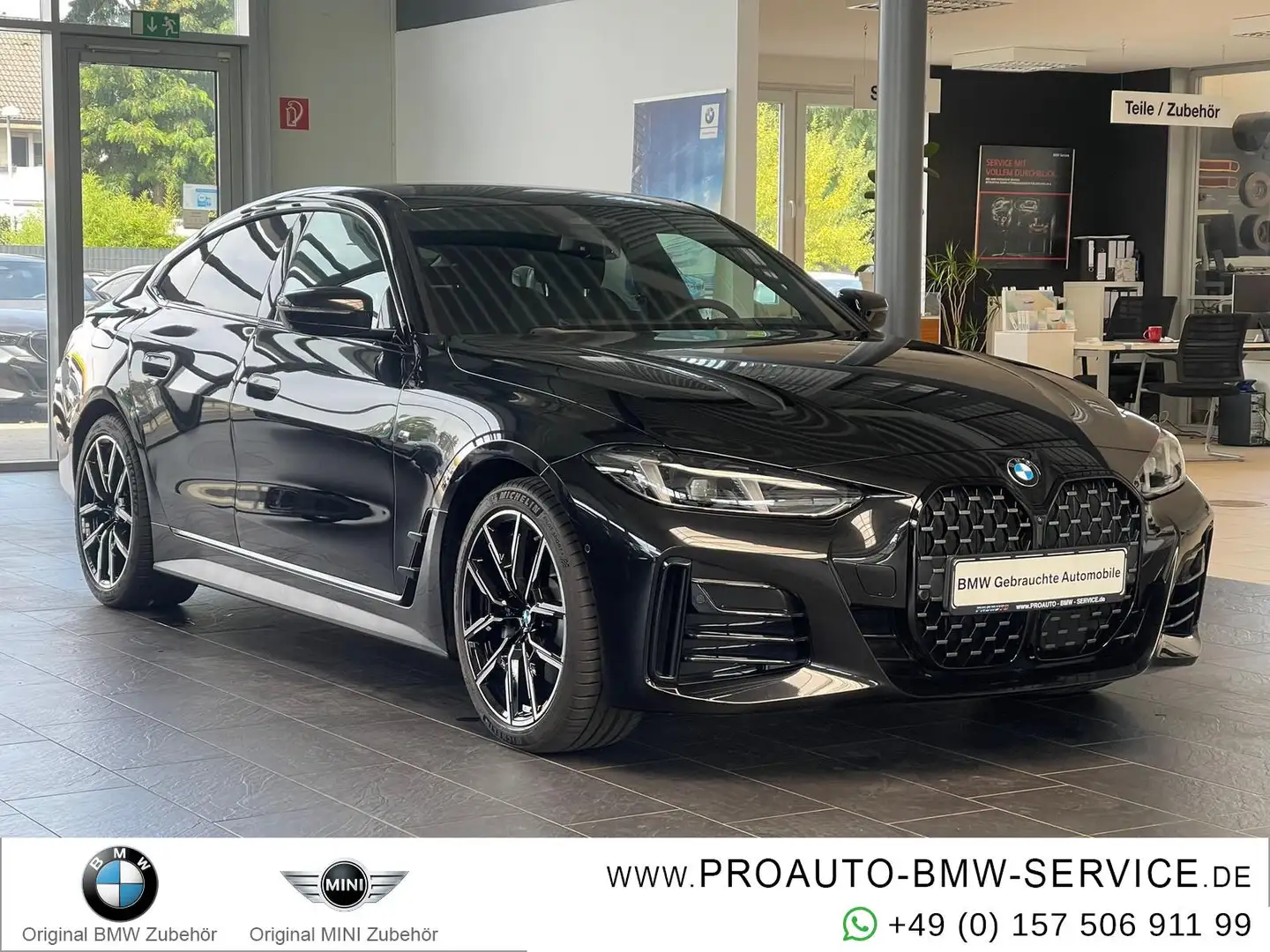 BMW 430 i xDrive GC M Sport LED/HUD/GSD/360°/19" Zwart - 1