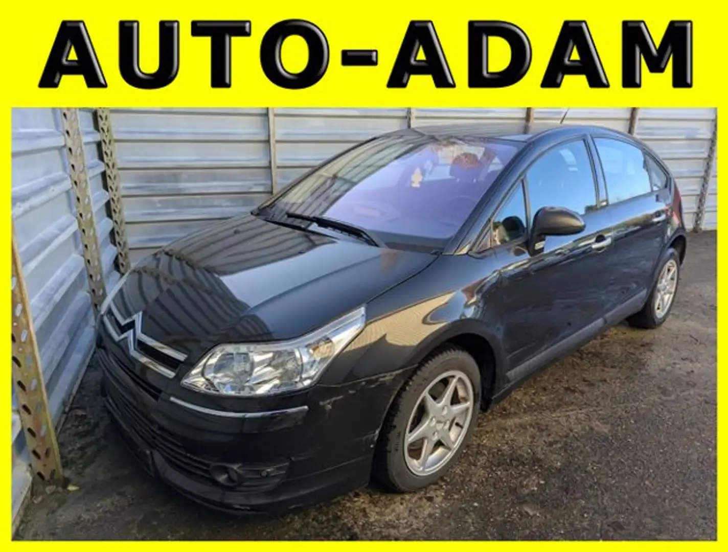 Citroen C4 Limousine 2.0 HDi Exclusive*Alufelgen* Schwarz - 1