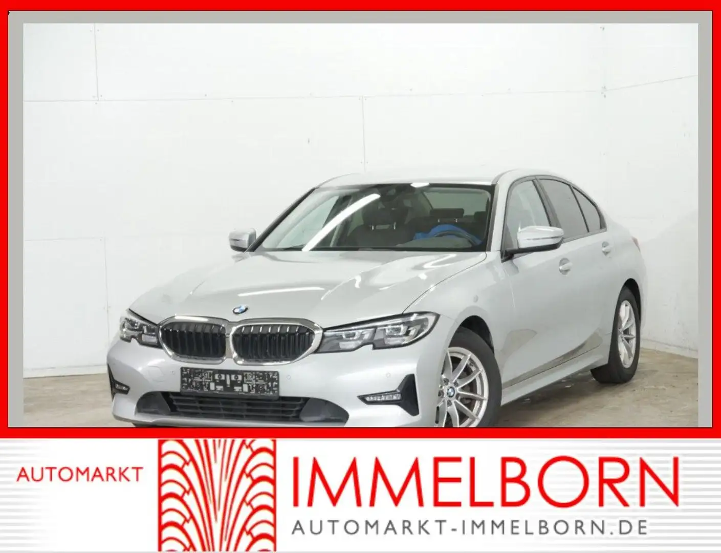 BMW 318 d Advantage STHZG*LED*Navi*Kamera*DAB*Lenkhe Silber - 1