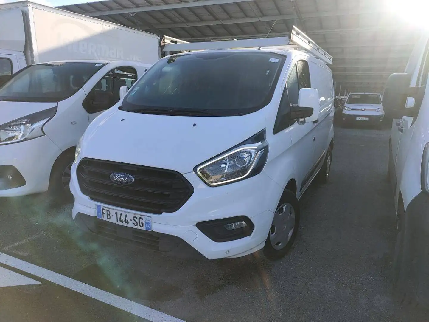 Ford Transit Custom L1H1 2.0 l 105 Business ttc Blanc - 1