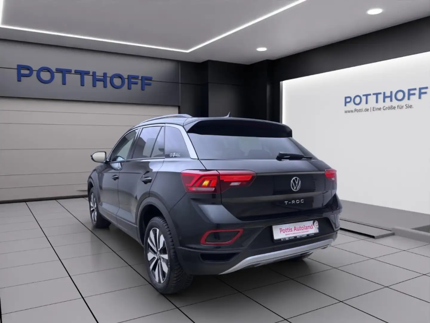 Volkswagen T-Roc 1.0 TSI GOAL NAVI PDC LED SITZHZG Schwarz - 2