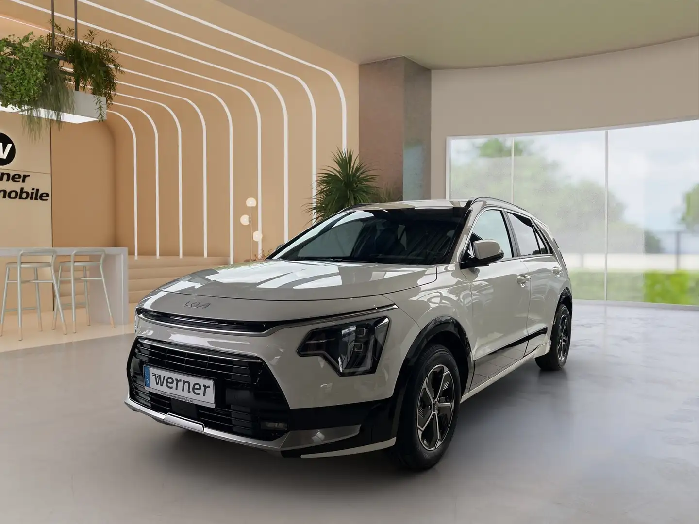 Kia Niro 1.6 GDI HEV Vision DCT Komfort Style Weiß - 1