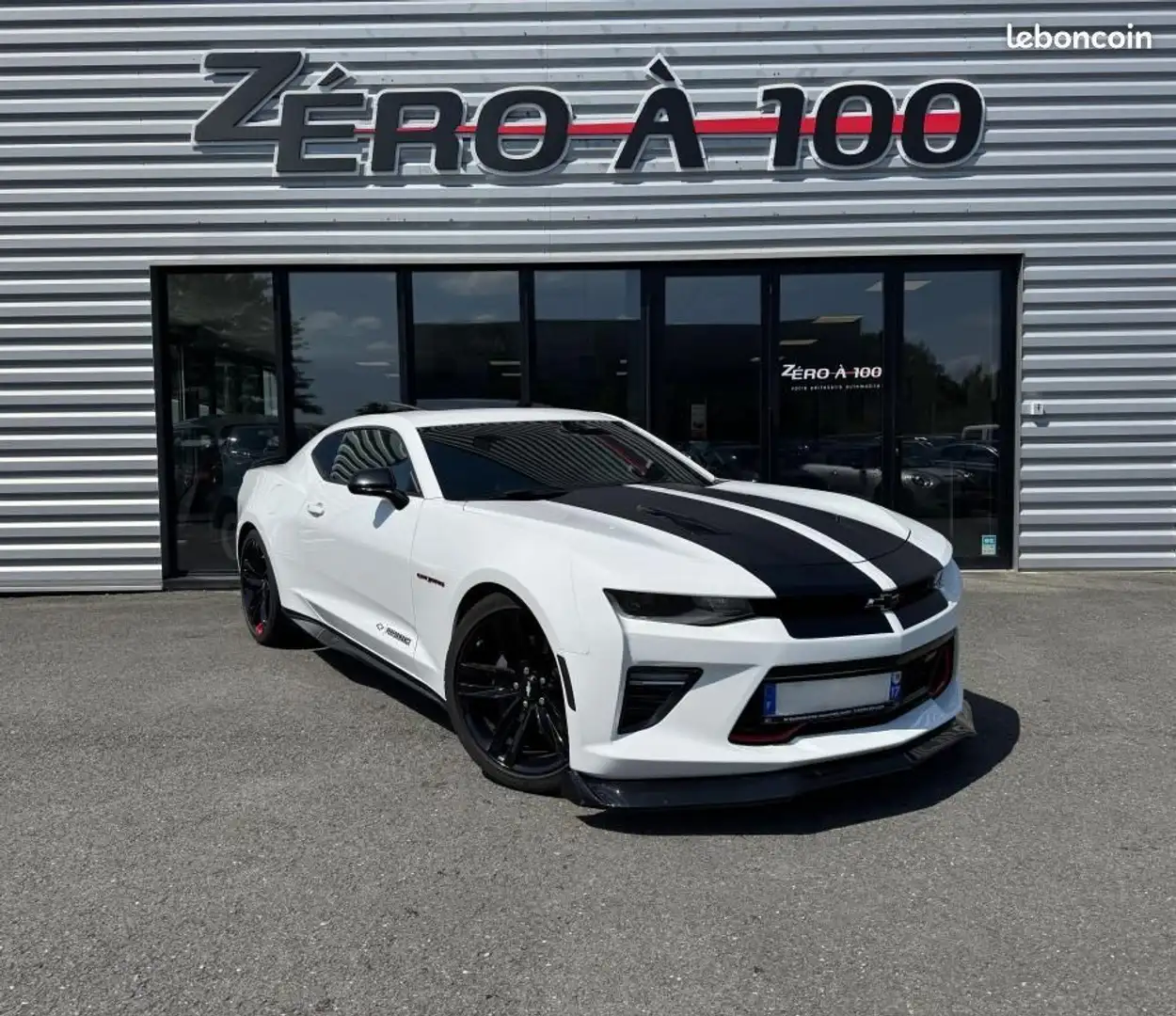 Chevrolet Camaro SS 6.2 V8 453CH CARPLAY E85 Weiß - 1