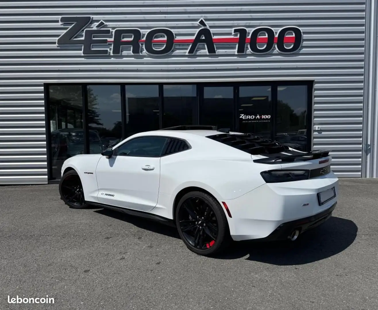Chevrolet Camaro SS 6.2 V8 453CH CARPLAY E85 Weiß - 2