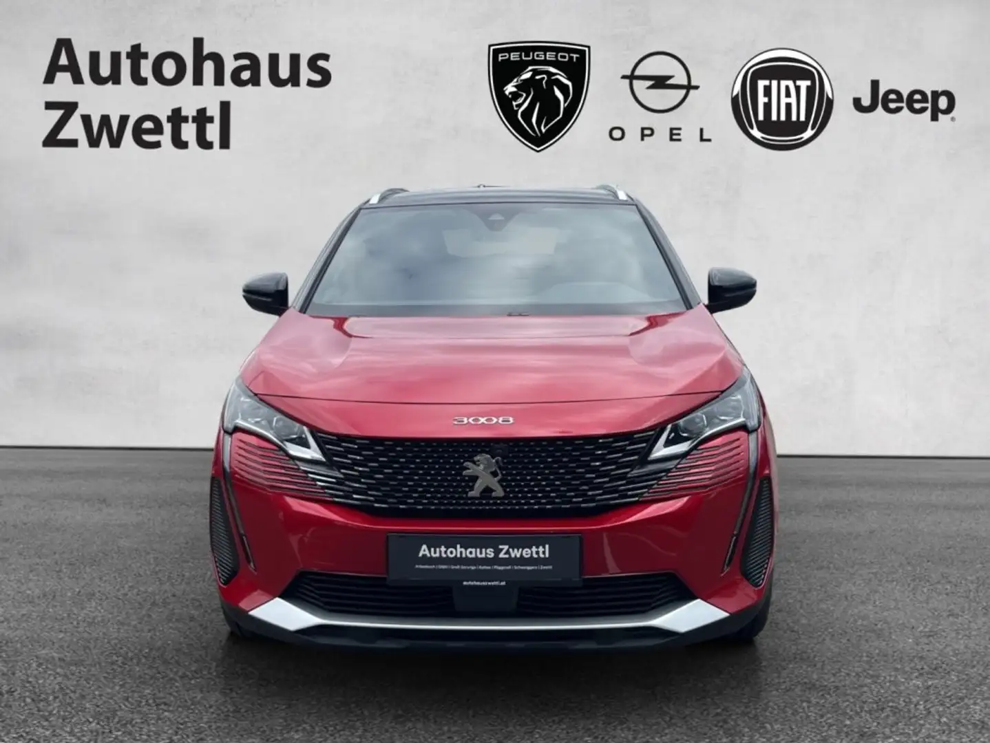 Peugeot 3008 GT PHEV 300 e-EAT8 ALLRAD Rot - 2