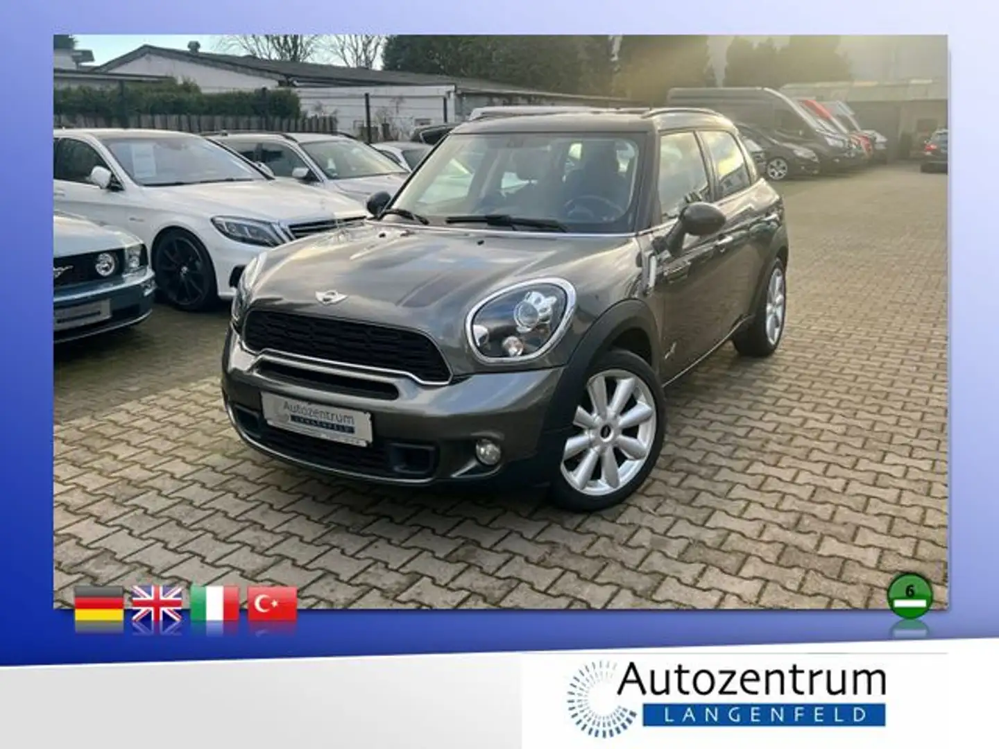 MINI Cooper SD Countryman ALL4 *LEDER*XENON* Grijs - 1