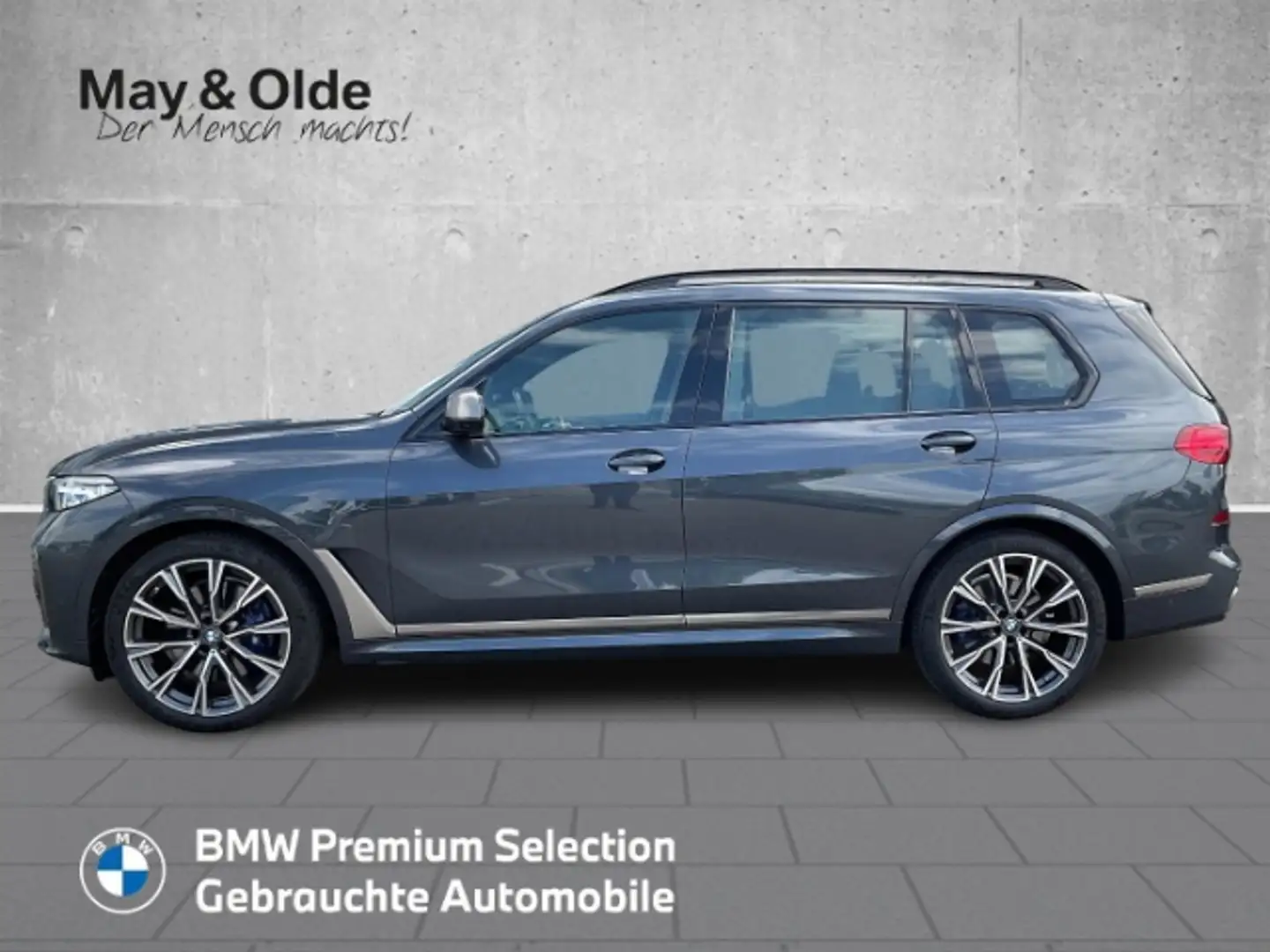 BMW X7 d Sportpaket HUD Luftfederung AD Niveau AHK-klappb Gris - 2