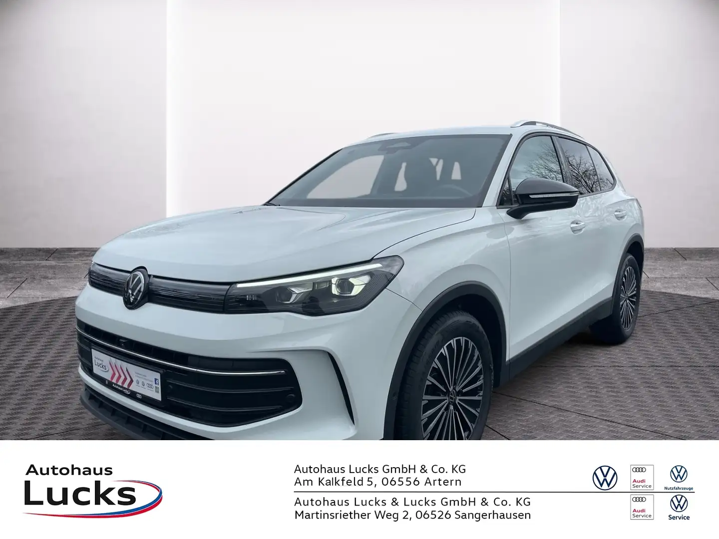 Volkswagen Tiguan 1.5 eTSI Goal 110 kW Matrix-LED AZV Side Assist Weiß - 1