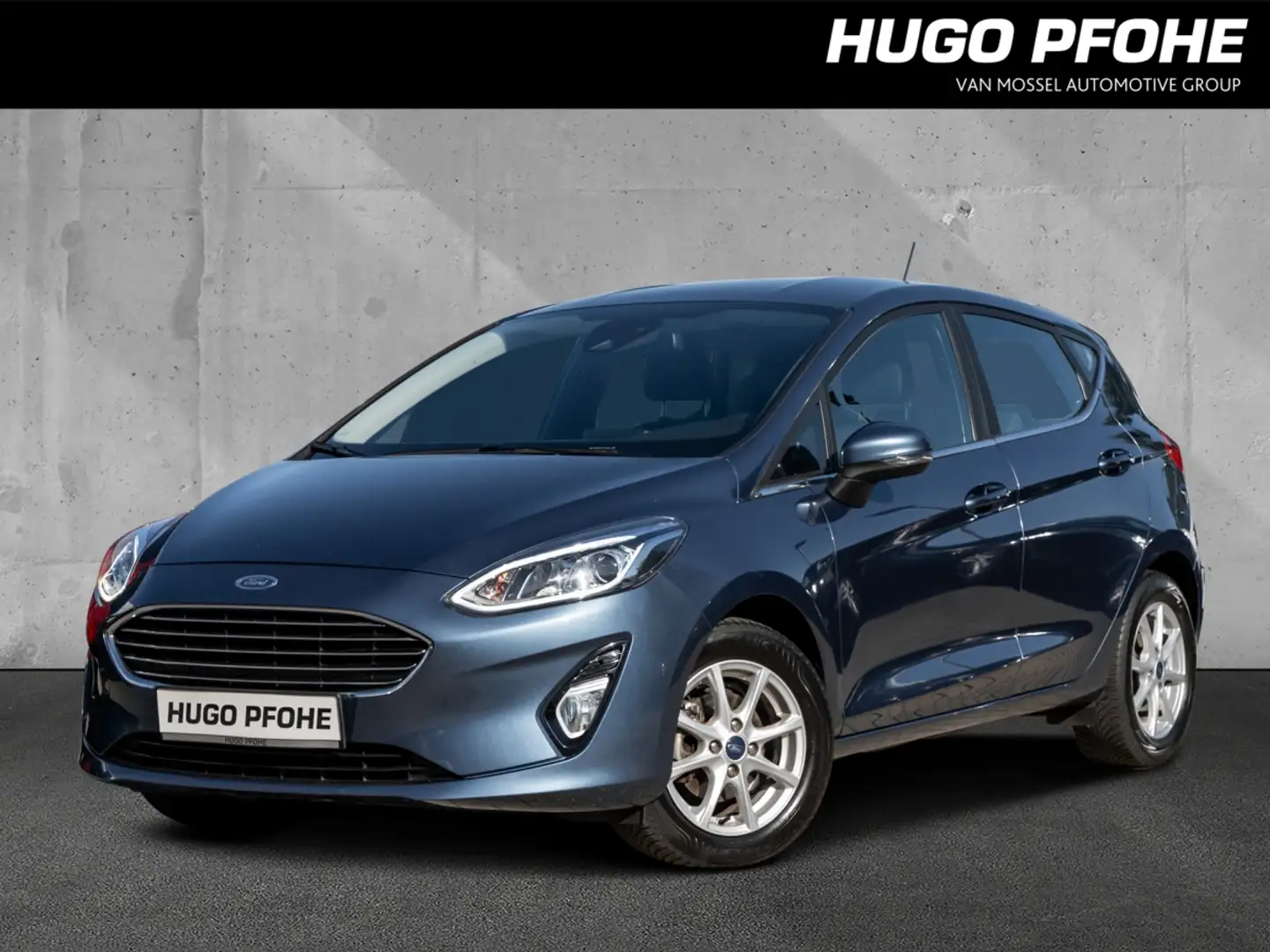 Ford Fiesta Hybrid Titanium Start/Stopp. Wi-Paket. Tempomat Azul - 1