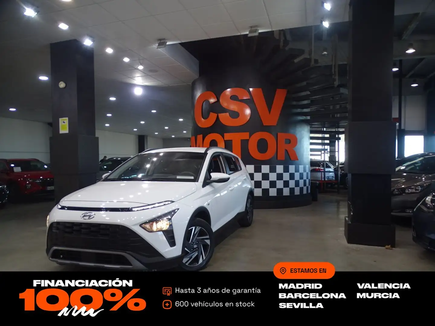 Hyundai BAYON 1.0 TGDI 74kW (100CV) 48V Maxx DCT Blanco - 1