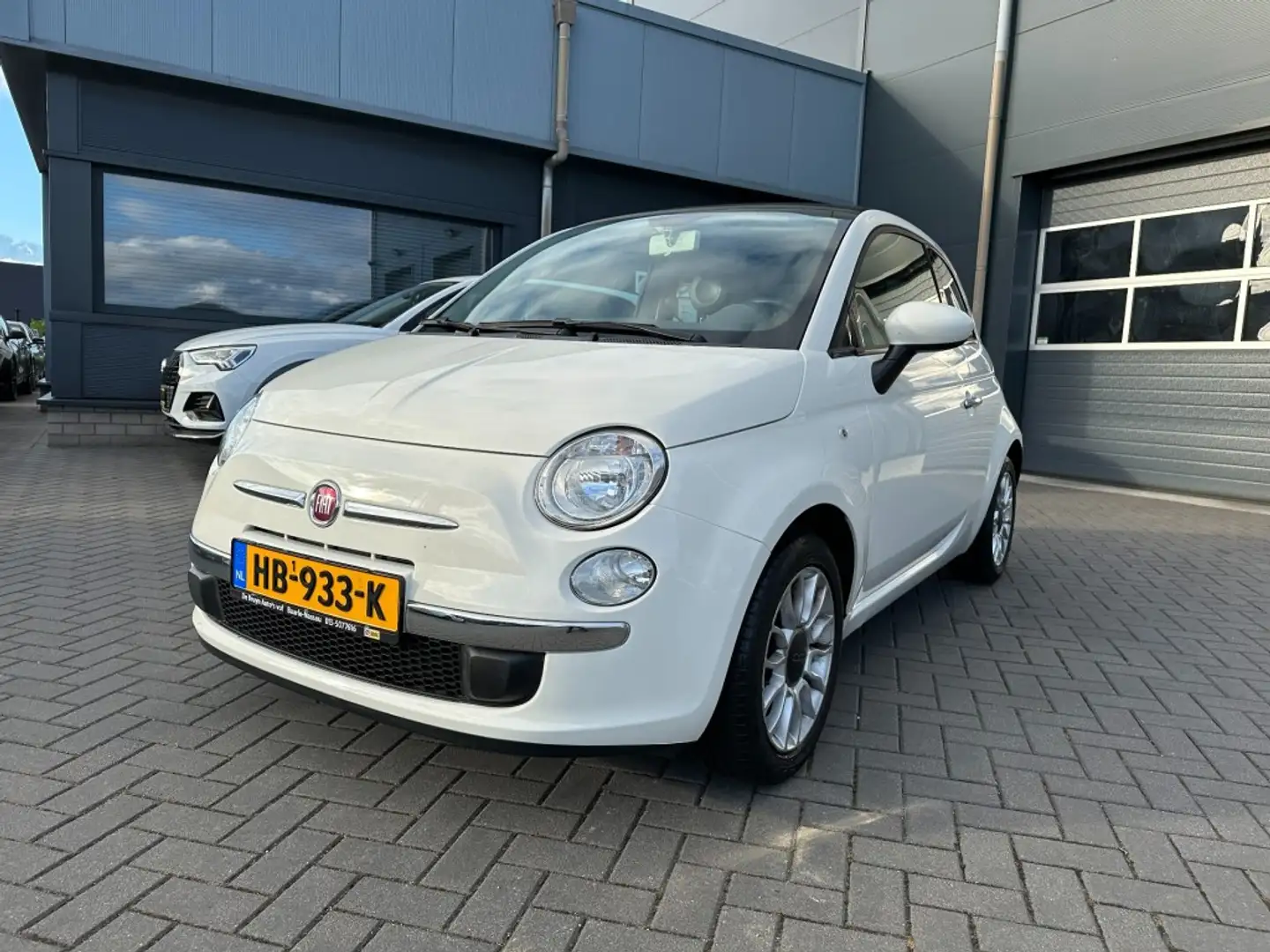 Fiat 500C 1.2 Rock Cabrio Automaat Clima Bianco - 1