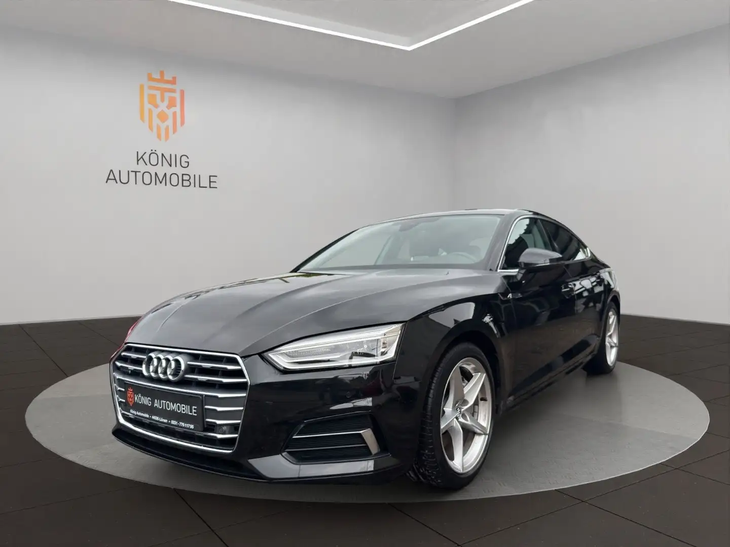 Audi A5 Sportback quattro/S-TRONIC/1HAND/BI-XENON/NAV Schwarz - 1