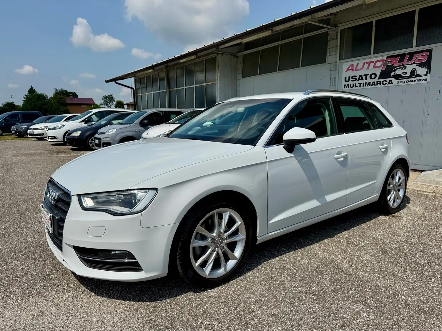 Audi A3 Sportback 2.0tdi Ambition 150cv s-tronic Blanco - 1